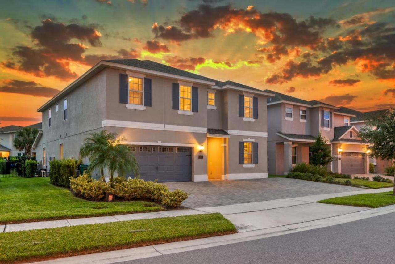 Spacious 8 Bdr Family Home With Arcades And Free Pool Heat Orlando Extérieur photo