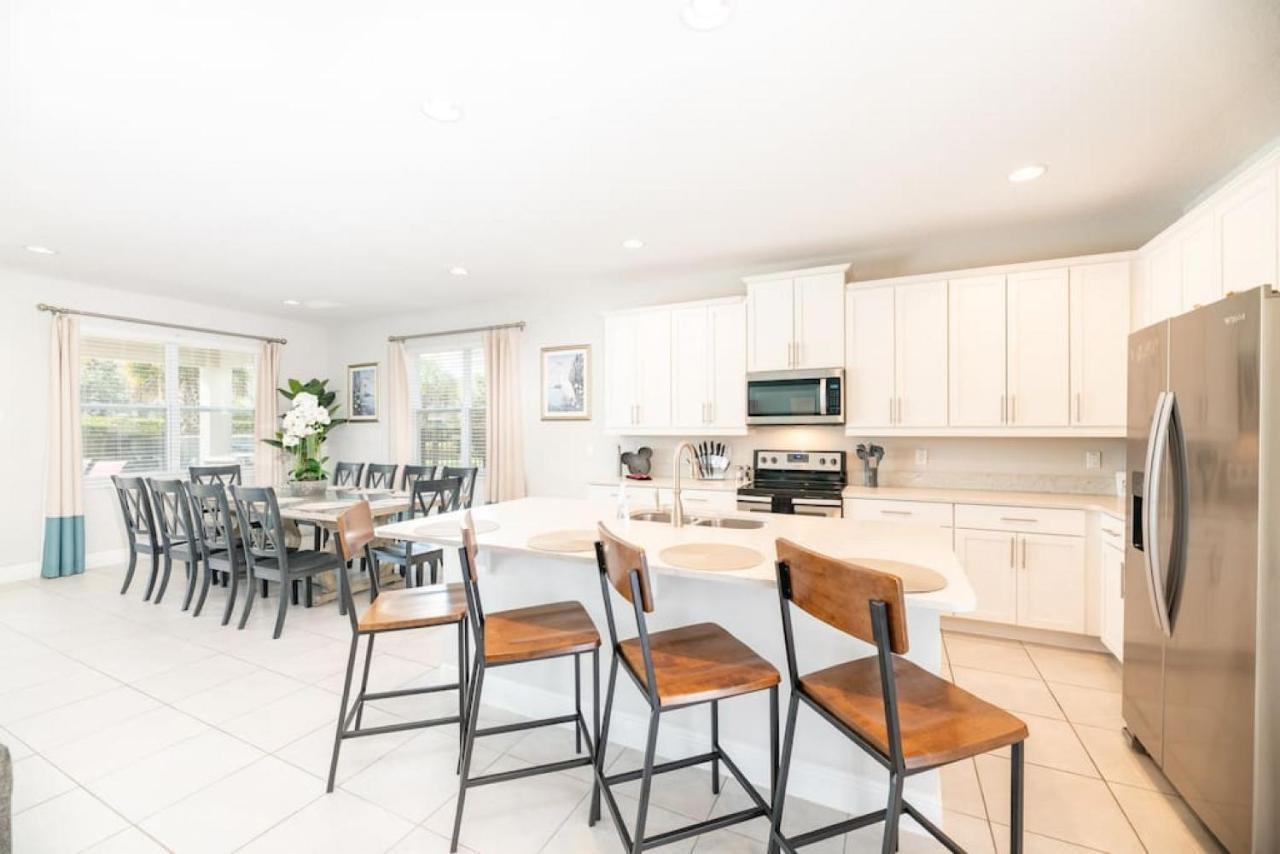 Spacious 8 Bdr Family Home With Arcades And Free Pool Heat Orlando Extérieur photo