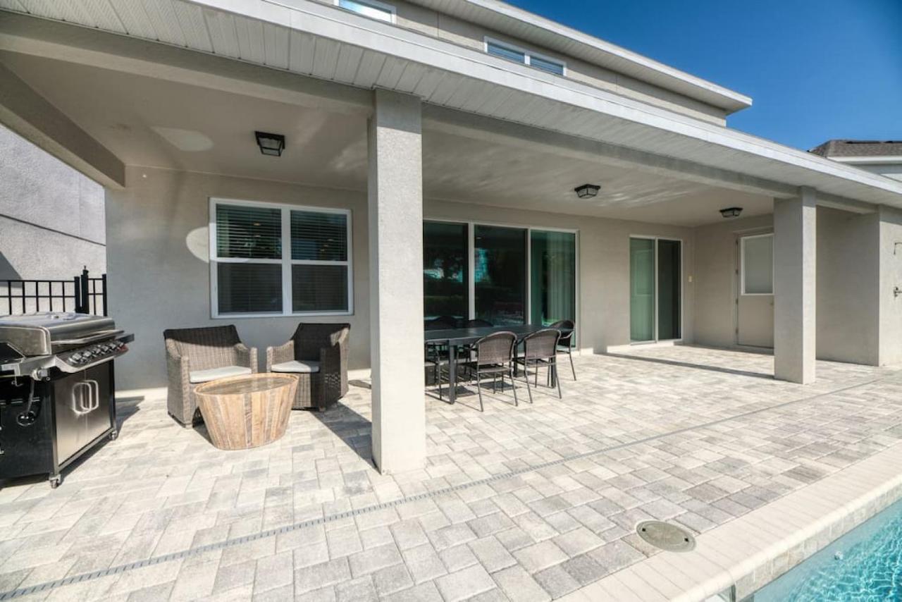 Spacious 8 Bdr Family Home With Arcades And Free Pool Heat Orlando Extérieur photo