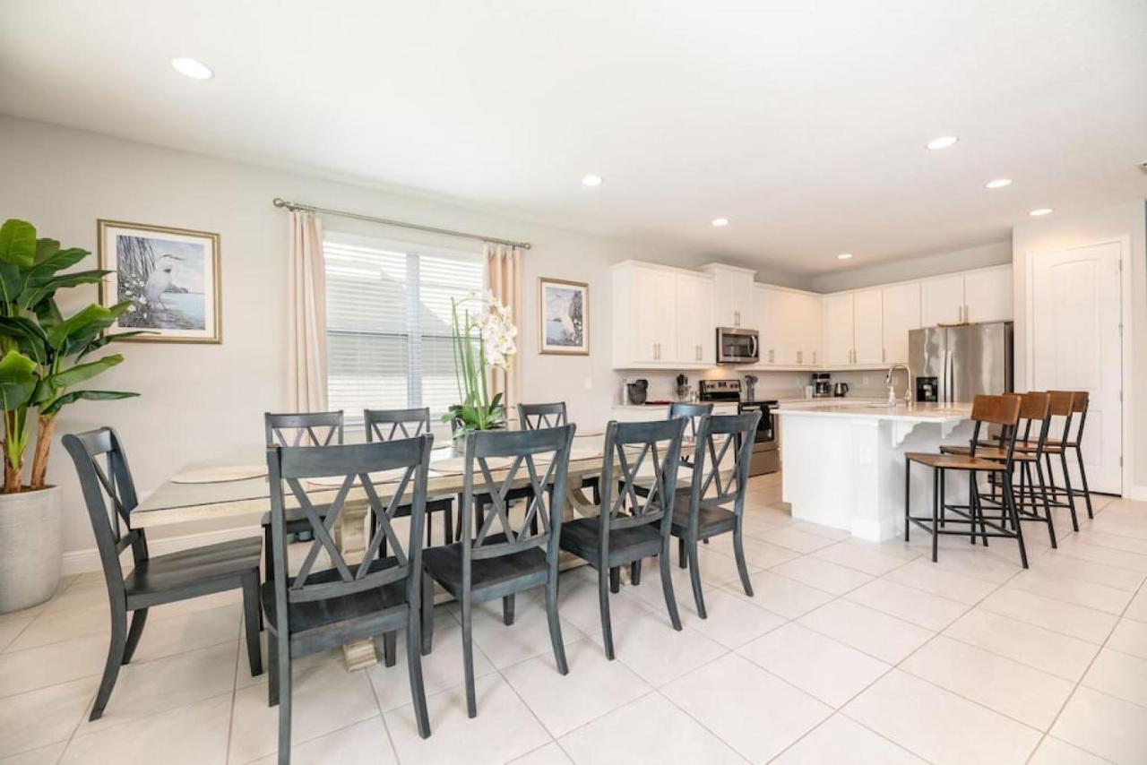 Spacious 8 Bdr Family Home With Arcades And Free Pool Heat Orlando Extérieur photo