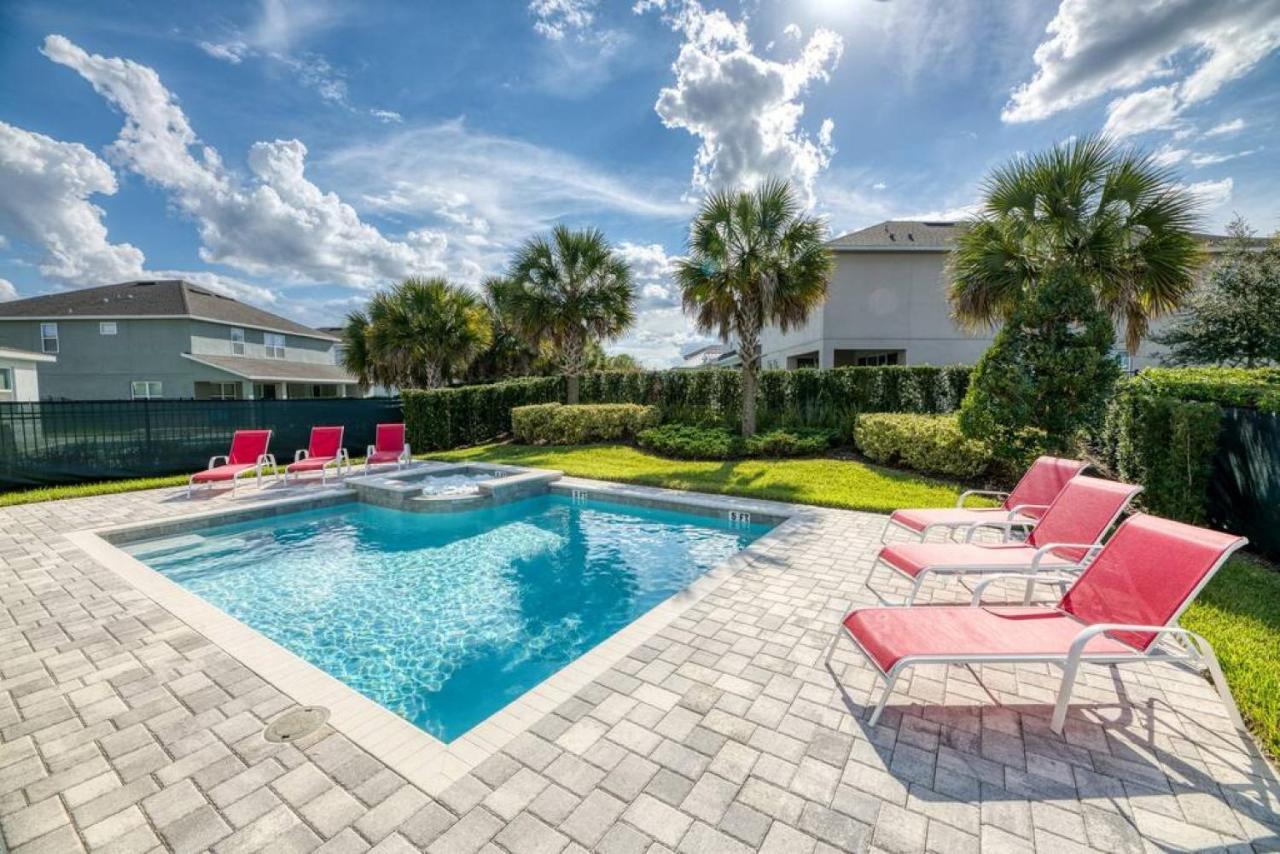 Spacious 8 Bdr Family Home With Arcades And Free Pool Heat Orlando Extérieur photo